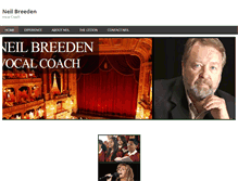 Tablet Screenshot of neilbreeden.com